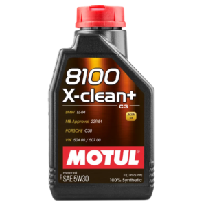 MOTUL 5W30 8100 X-CLEAN+ 504 00 | 507 00